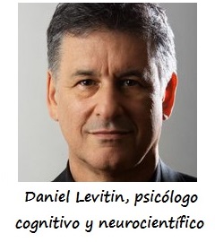 Fotografía de Daniel Levitin y texto a pie de foto 